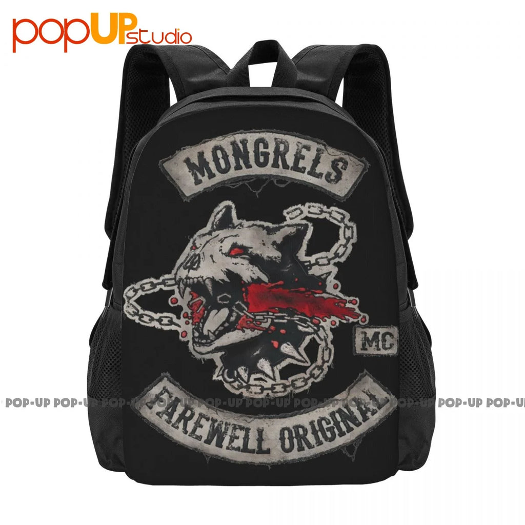 Mongrel Days Gone Backpack Large Capacity Shoe Bag