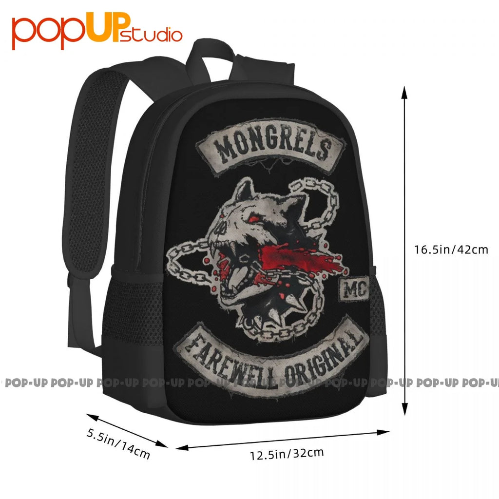 Mongrel Days Gone Backpack Large Capacity Shoe Bag