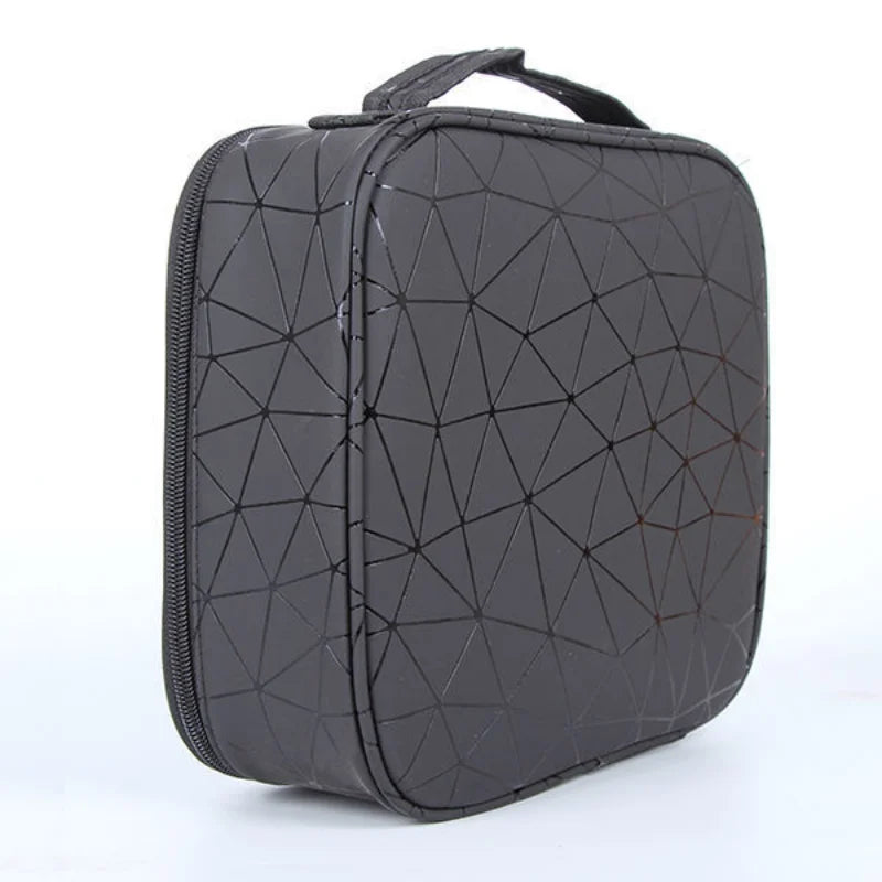 Portable High-capacity Multilayer Professional Cosmetic Bag