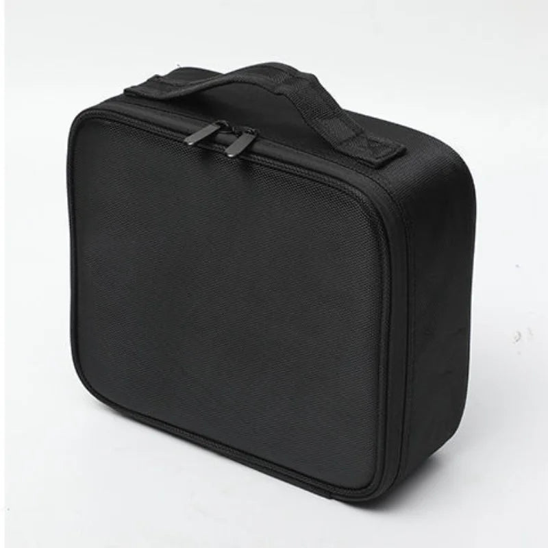 Portable High-capacity Multilayer Professional Cosmetic Bag