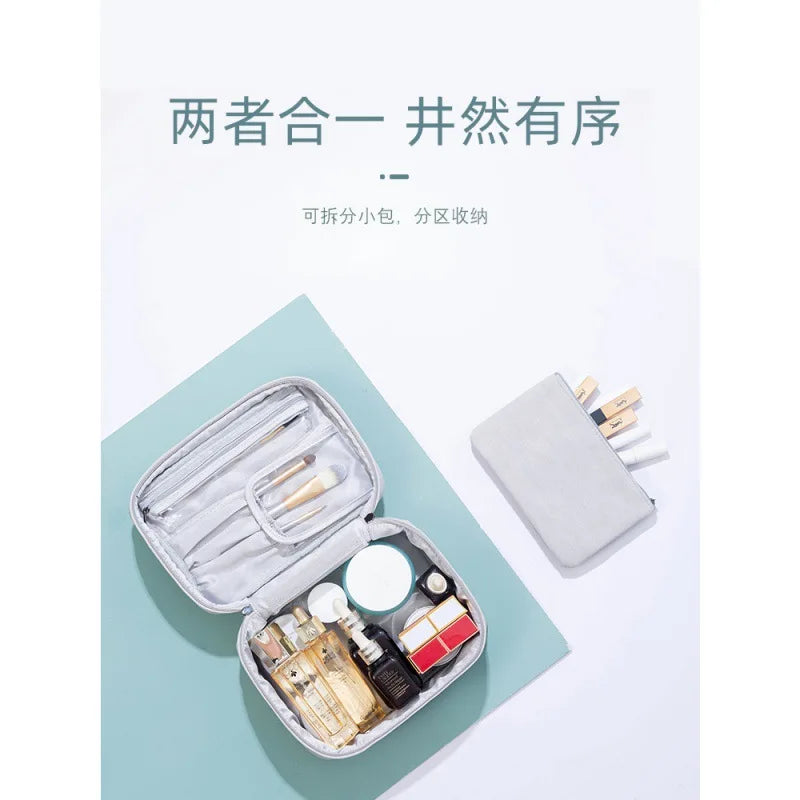 Large Capacity Cosmetic Bag for Women, Portable Organizer