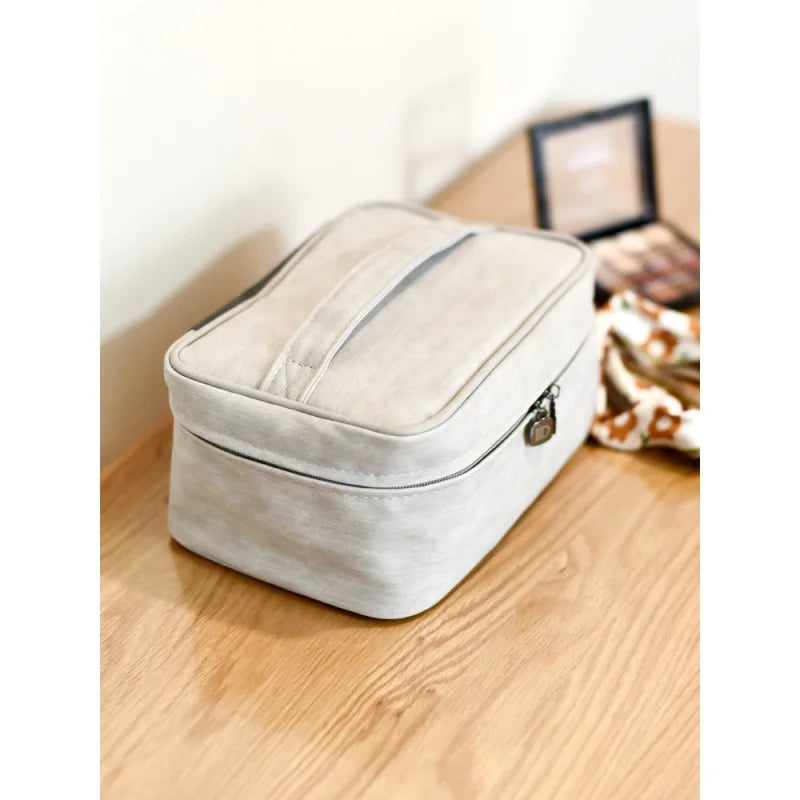 Large Capacity Cosmetic Bag for Women, Portable Organizer