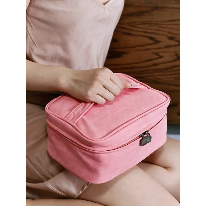 Large Capacity Cosmetic Bag for Women, Portable Organizer