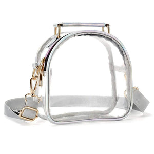 Clear Zipper Cosmetic Bag Makeup Organizer Travel Pouch Toiletry Wash Organizer
