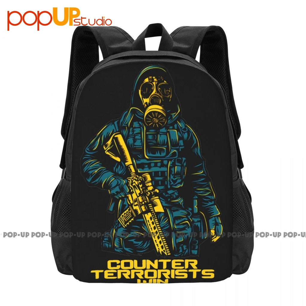 CSGO Inspired Gaming Backpack Large Capacity School Sports Style