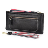 Cow Leather Small Flap Bag Women Crossbody Messenger Clutch Phone Purse