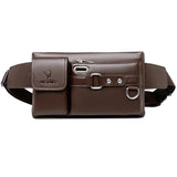 Men's Vintage Leather Waist Bag Fanny Pack