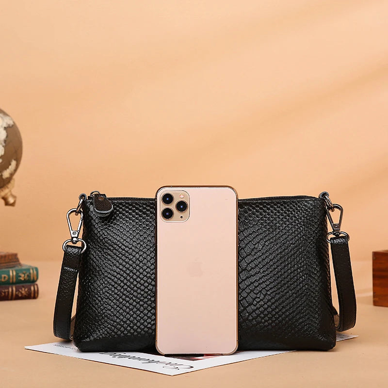 Cowhide Bags For Women Summer Handbags And Purses Female Travel Totes