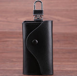 Cowhide Key Case Business Leather Key Bag Door Key Chain