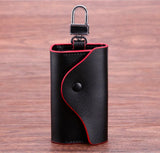 Cowhide Key Case Business Leather Key Bag Door Key Chain