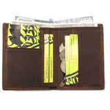 Crazy Horse Leather Men's Wallet Business Real And Classical