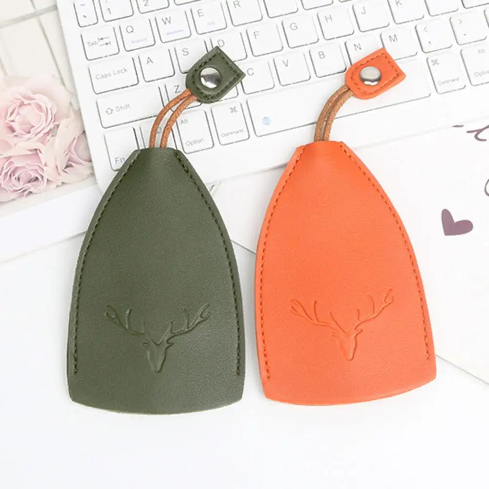 Elk Pattern Car Key Bag Holder Waterproof Colorful Key Storage Wallets