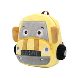 3D Mini Car Kids School Backpack - A4 Size Capacity