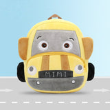 3D Mini Car Kids School Backpack - A4 Size Capacity