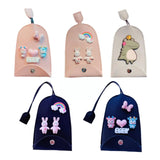 Cartoon Key Bag PU Leather Key Wallet Holder Pouch I0Q3