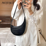 Women Leather Zipper Bag Lady Casual Messenger Bag