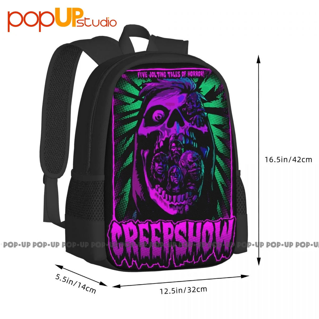 Creepshow Backpack Large Capacity Style Sports Bag School Sport Bag