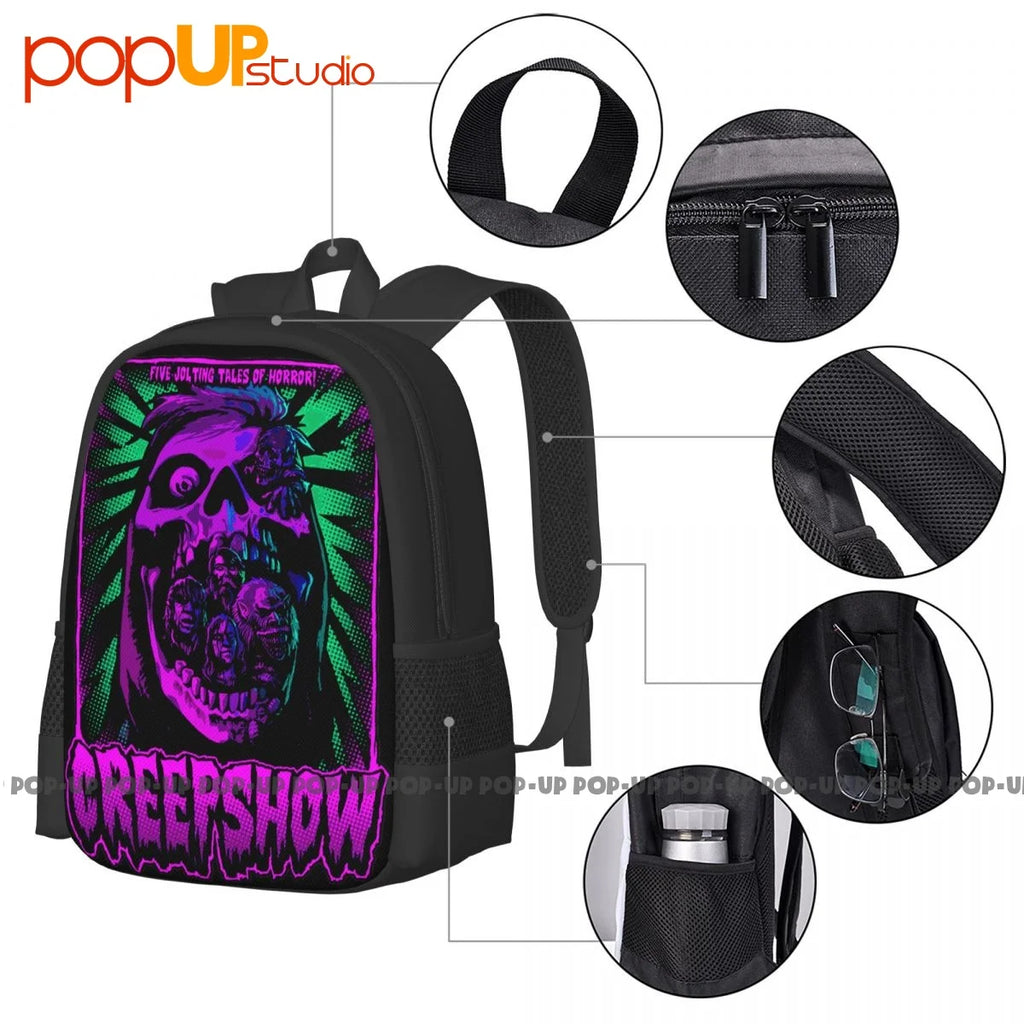 Creepshow Backpack Large Capacity Style Sports Bag School Sport Bag
