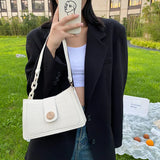 Crocodile Pattern Women's Shoulder Bag Handbags Purse Ladies Purses