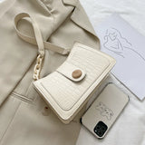 Crocodile Pattern Women's Shoulder Bag Handbags Purse Ladies Purses