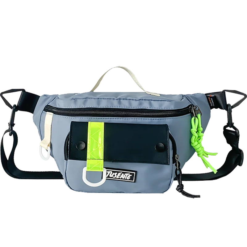 Functional Crossbody Chest Bag Unisex Sport Waist Shoulder Bag