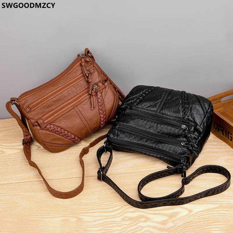 Chic Half Moon Crossbody Bag for Women