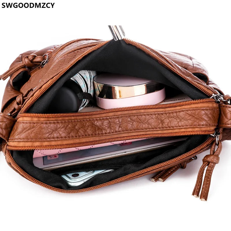 Chic Half Moon Crossbody Bag for Women
