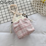 Women's Crossbody Shoulder Bag Bucket Style for Office