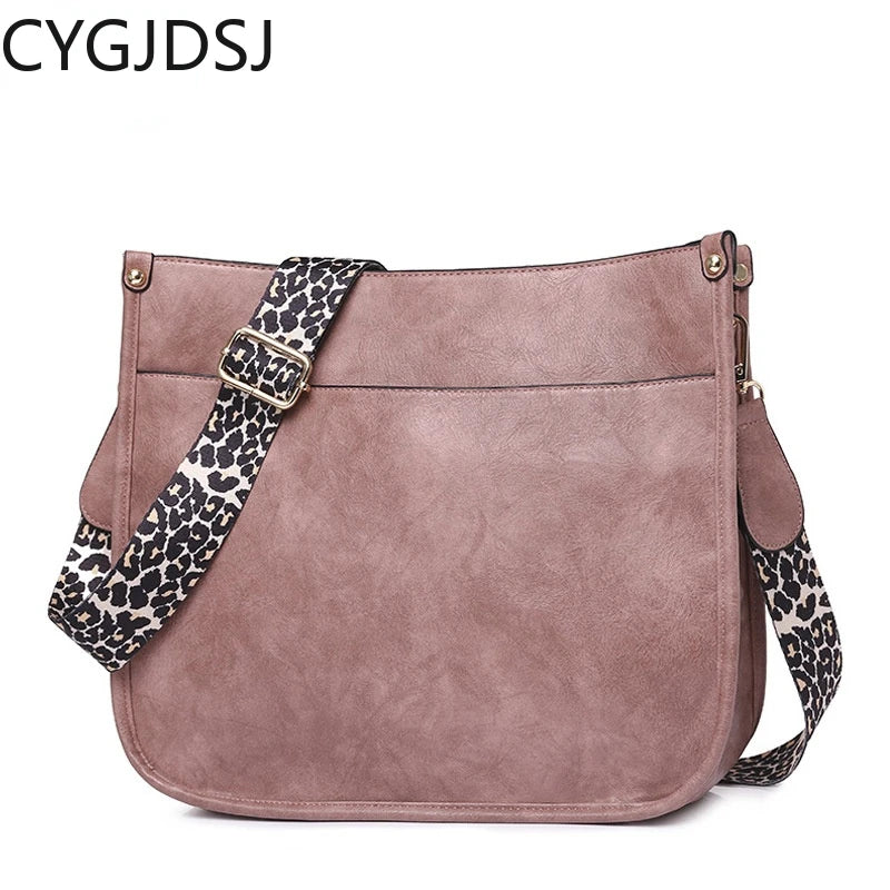 Women's Leather Crossbody Shoulder Bag for Office