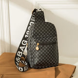 Women's Retrol Printed Crossbody Sling Bag Waist Small Belt Bags Domil105