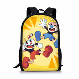 Cuphead Mugman Backpack for Kids, School Bag for Girls, Travel Bag for Teens