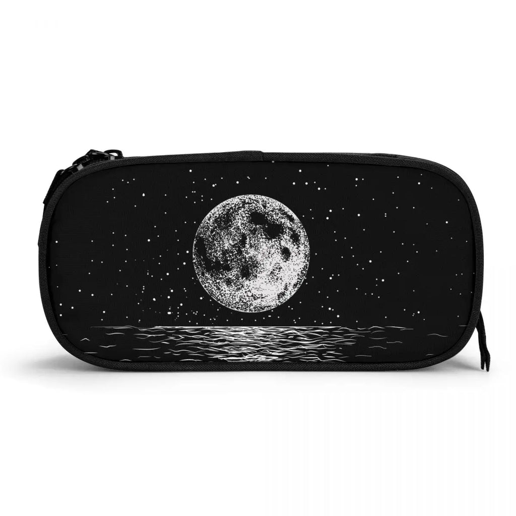 Planet Star River Pencil Case for School Pen Box for Workout Storage Ladies