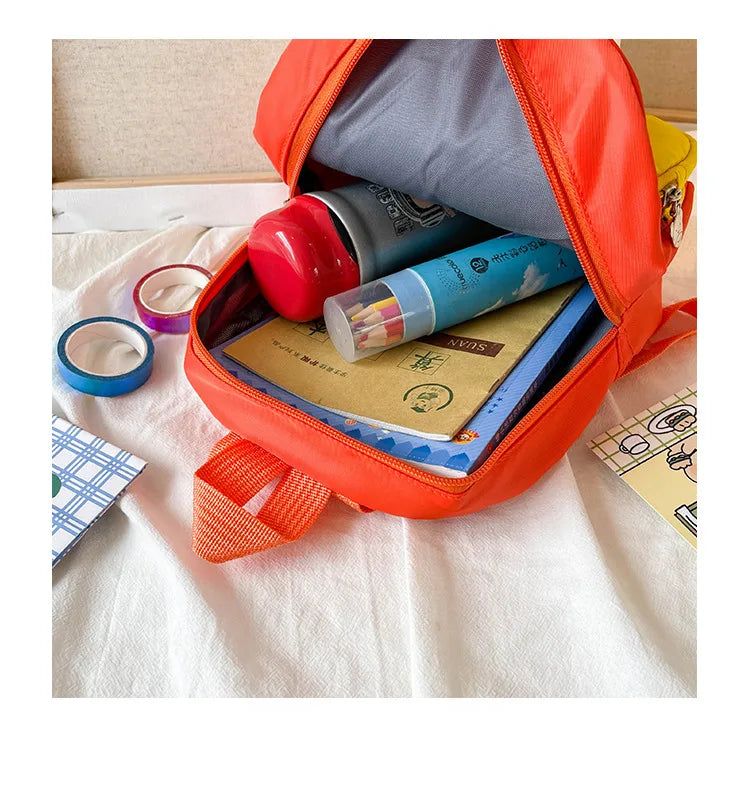 Boy Dinosaur Preschool Backpack, Kids Travel Bookbag