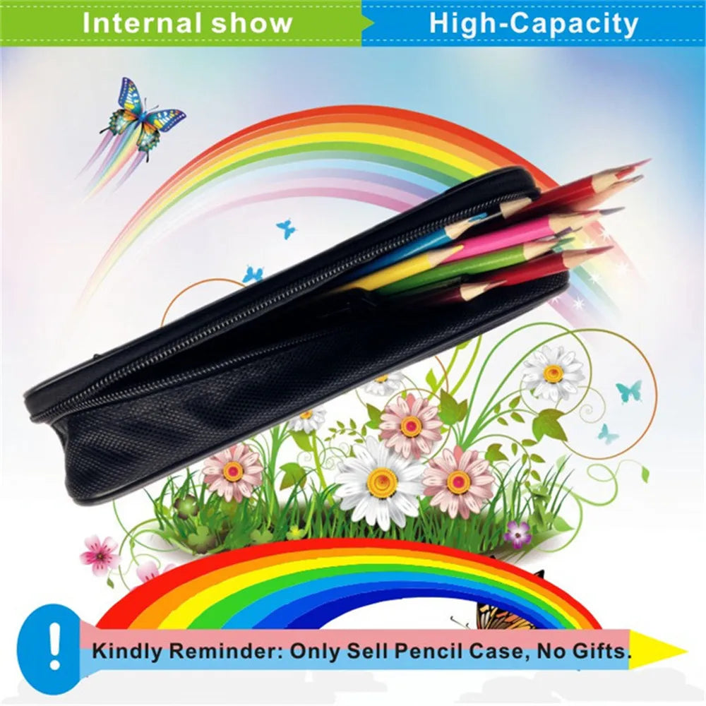 Cartoon Pencil Case Bag for Children Student Pen Bag Kids Purse Wallet