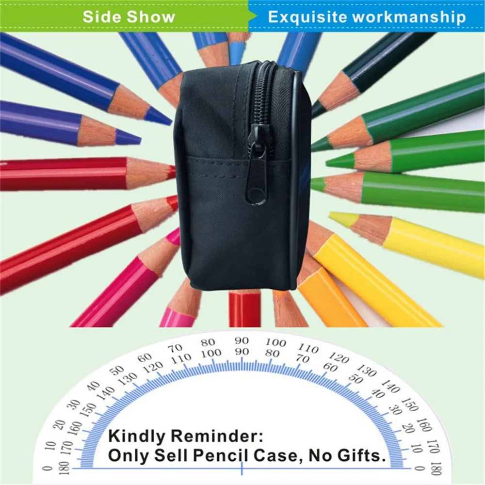 Cartoon Pencil Case Bag for Children Student Pen Bag Kids Purse Wallet