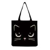 Cartoon Pet Handbags Cat Printed Tote Shoulder Bag