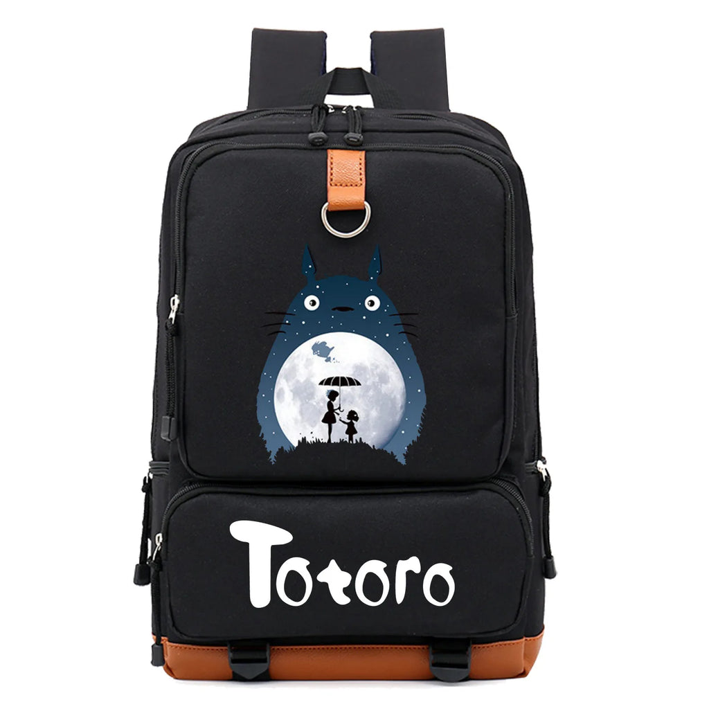 2D Cartoon Print Backpack for Boys