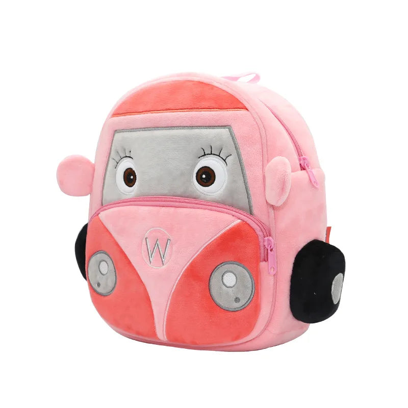 Wagon Car Kids School Backpack for Girls