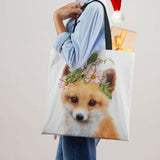 Animal Print Women Handbag Tote Shoulder Bag Large Capacity