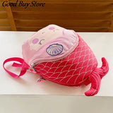 Cartoon Fish School Bags Backpack Purse for Kids