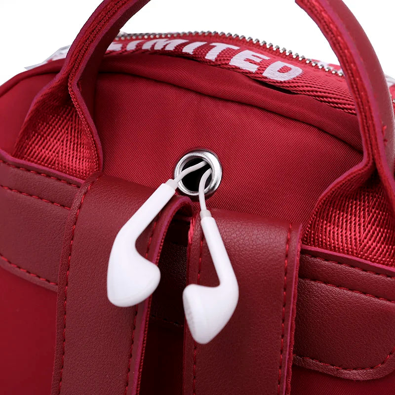 Bear Women Backpack Nylon Backpacks For Teenage Girls School Shoulder Bag
