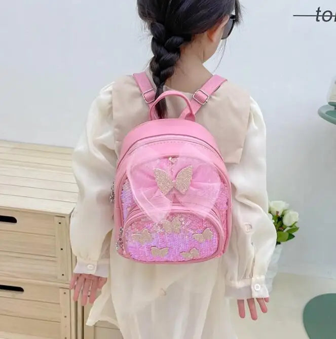 Bows School Bags For Gilrs Female Teen Kindergarten Schoolbags Children Backpack