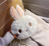 Bunny Shoulder Bag for Women Large Capacity Totes Soft Shopp