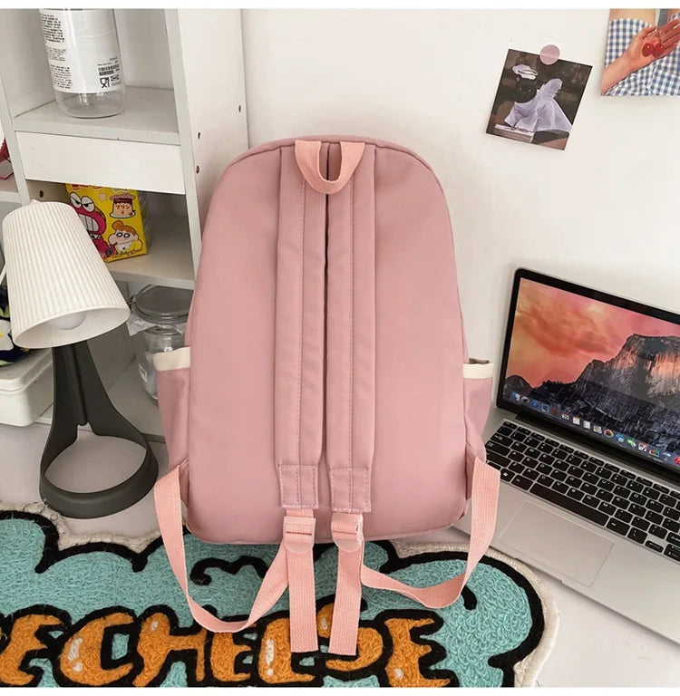 Bunny ears women backpack Large capacity school bags for teenage girls laptop ba