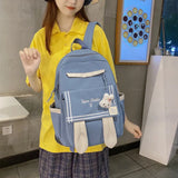 Bunny ears women backpack Large capacity school bags for teenage girls laptop ba