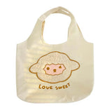 Canvas Bag Student Shoulder Bags Large-Capacity Reusable Shopping Bag