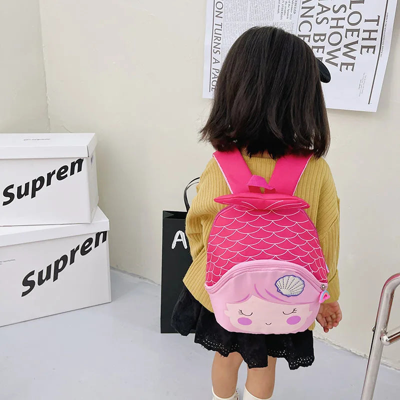 Cartoon Children School Bag Kindergarten Girls Backpacks