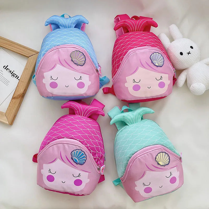 Cartoon Children School Bag Kindergarten Girls Backpacks