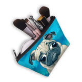 Cartoon Dog Woman Cosmetic Bag Lady Makeup Bags Girl Cosmetic Case
