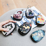 Cartoon Girl Key Bag Car Key Case Cover Women Mini Purse Key Holder Wallet